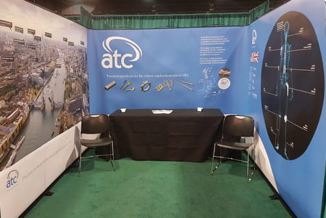 Exhibition stand for ATC