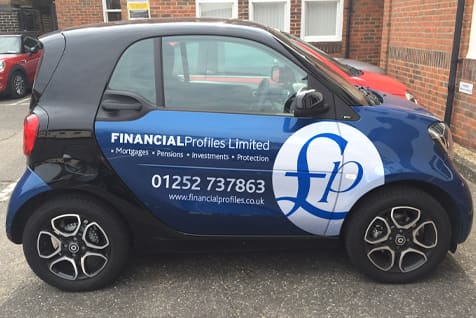 Vehicle livery for Financial Profiles