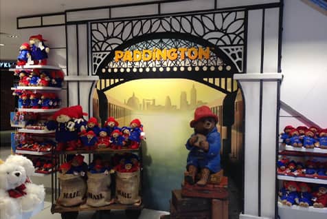 Paddington in-store display visual